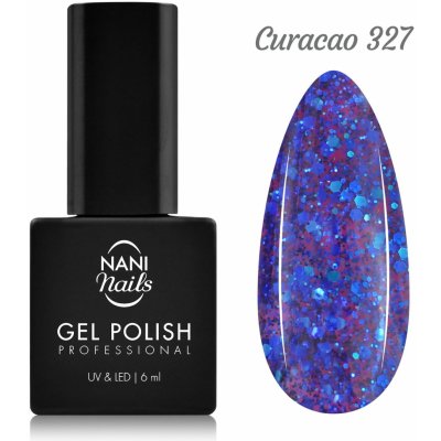 NANI gel lak 6 ml Curacao – Zboží Dáma