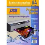 laminovací fólie lesklá 100mic A4 po 25ks – Hledejceny.cz