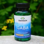 Swanson GABA Kyselina Gama Aminomáselná 500 mg 100 kapslí – Hledejceny.cz