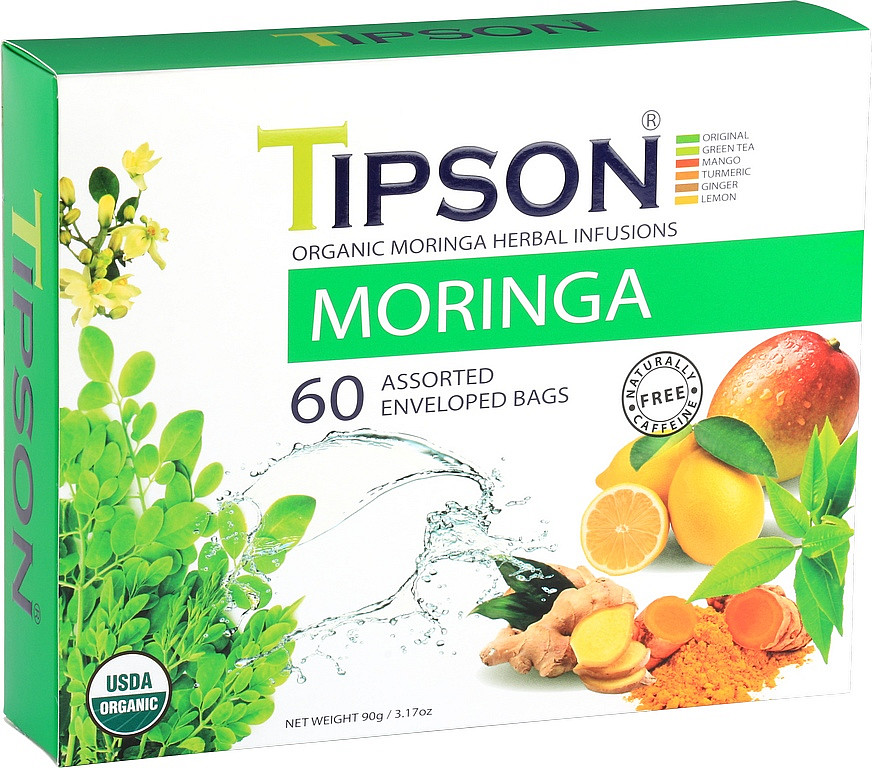 Tipson Bio Moringa Kazeta Variace 60 x 1,5 g