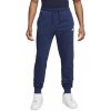 Pánské tepláky Nike Pánské zateplené tepláky M NK CLUB KNIT JOGGER-410 MIDNIGHT NAVY/WHITE