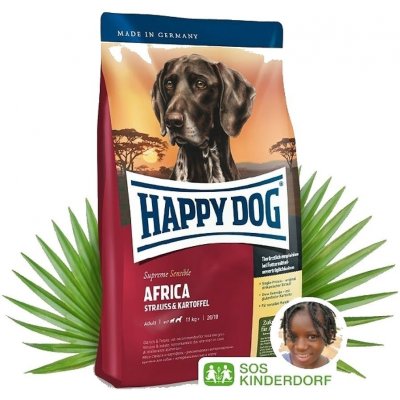 Happy Dog Supreme Nutrition Africa 2 x 12,5 kg – Hledejceny.cz