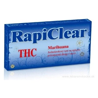RapiClear THC test marihuana – Zboží Dáma