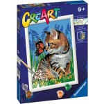 RAVENSBURGER CreArt Malování podle čísel Nejlepší přátelé 18 x 24 cm – Zboží Mobilmania