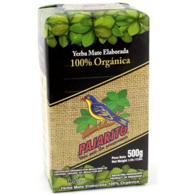 Pajarito Čaj Yerba Maté 100% organica 500 g