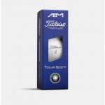 Titleist Tour Soft AIM 360 bílé/červené 3 ks – Hledejceny.cz