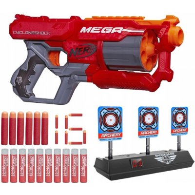 NERF PISTOLE MEGA CYCLONESHOCK A9353 ŠTÍT ELE – Sleviste.cz