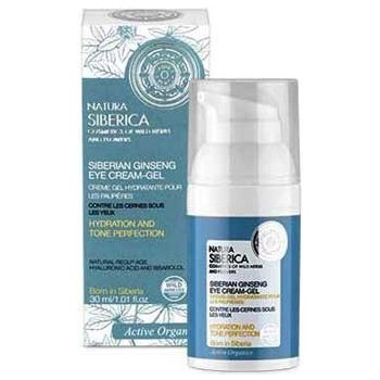 Natura Siberica krémový hydratační a tonizující gel na oční okolí 30 ml