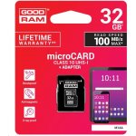 Goodram microSDHC 32 GB UHS-I M1AA-0320R11 – Hledejceny.cz