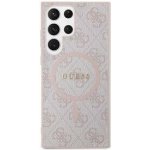 Guess PU Leather 4G Colored Ring MagSafe Samsung Galaxy S24 Ultra Pink – Sleviste.cz
