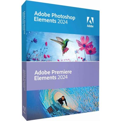 Adobe Photoshop & Adobe Premiere Elements 2024 WIN CZ NEW EDU License 65329281AE01A00 – Zboží Mobilmania