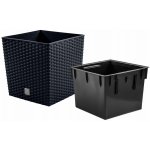Prosperplast RATO LOW antracit 26.2 x 26.2 x 26.6 cm – Zboží Dáma