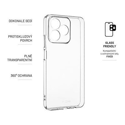 FIXED TPU Gel Case Realme C53, clear FIXTCC-1217 – Zboží Mobilmania