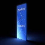 Jansen Display Světelná stěna Brigthtbox Pro Flex oboustranná 1000 x 3010 mm – Zboží Živě