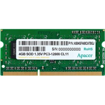 Apacer SODIMM DDR3 4GB 1600MHz CL11 DV.04G2K.KAM