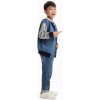 Dětská bunda Desigual jeansová bunda 23SBED01 tmavomodrá