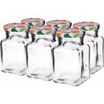 Biowin sklenice + víčka barev. 55 6 x 155ml – Hledejceny.cz