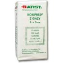 Batist Gáza kompresy nesterilní 5 x 5cm 100 ks