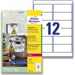 Avery Zweckform L4776-20 samolepicí bílé PET etikety 99,1 x 42,3 mm 240 etiket – Hledejceny.cz