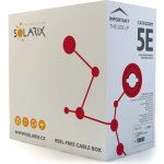 Solarix SXKD-5E-FTP-LSOH CAT5E FTP LSOH drát, 305m – Hledejceny.cz