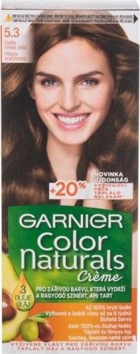 Garnier Color Naturals barva na vlasy 5,3 světlá hnědá zlatá od 82 Kč -  Heureka.cz