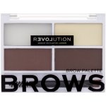 Revolution Relove Colour Cult Dark sada na úpravu obočí 3,2 g – Zboží Dáma