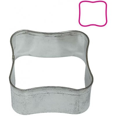 Pavoni Vykrajovátko nerez na dezerty (čtverec) 5,9x5,9, v.4cm – Hledejceny.cz