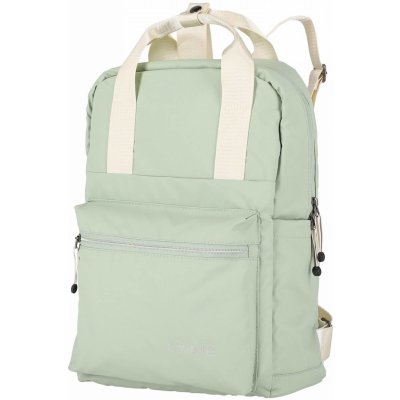 Travelite Basics Canvas Backpack TRAVELITE-96319-80 Green 11 l – Zboží Dáma