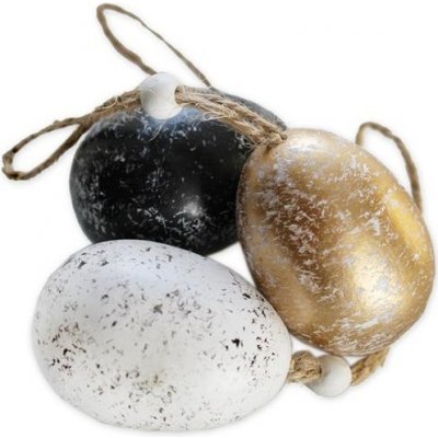 Vajíčka závěs PVC 6 ks / 4,5 cm mix – Hledejceny.cz