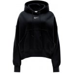 Nike W Nsw Phnx Flc Oos Po Hoodie černá – Zboží Dáma