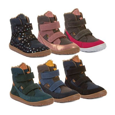 Froddo zimní boty UP Tex Winter G3160252 Barefoot UP s ovčí vlnou Dark Grey – Sleviste.cz