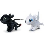 Jak vycvičit draka 3 drak 2druhy Druhy Nightfury Lightfury Sparkle 40 cm – Zboží Mobilmania