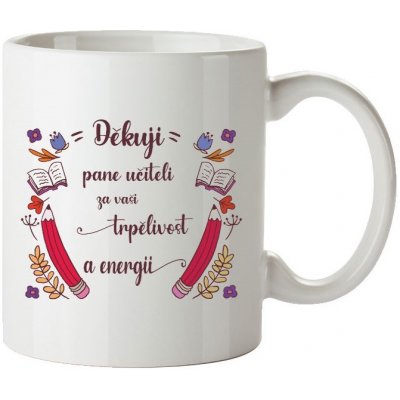 Bohemia Gifts Keramický hrnek v krabičce pro pana učitele 350 ml – Zboží Dáma