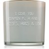 Svíčka My Flame Fig's Delight I Give You Vitamin K, H & L: Kisses, Hugs & Love 10x10 cm