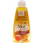 BC Bione Cosmetics Bio regenerační vlasový šampon Med + Koenzym Q10 260 ml – Zboží Dáma