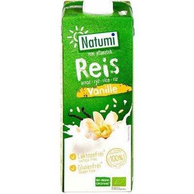 Natumi Bio Rýžový nápoj vanilkový 1 l – Sleviste.cz