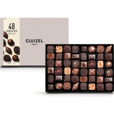 Michel Cluizel 48 Chocolats Noir and Lait 525 g – Hledejceny.cz