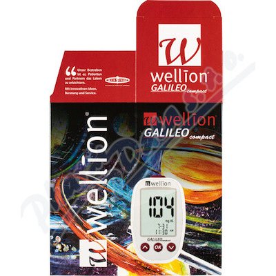 Medtrust Wellion Galileo Compact glukometr set-10pr-10lanc – Zboží Dáma