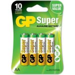 GP Super Alkaline AA 4ks 1013214000 – Zboží Živě