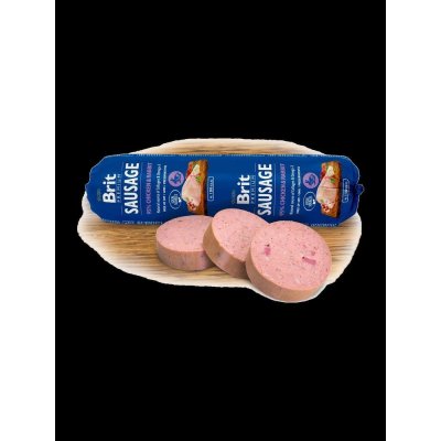 Brit Sausage Chicken & Rabbit 0,8 kg – Hledejceny.cz