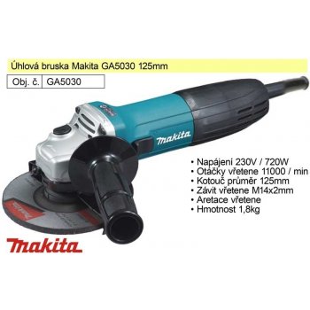 Makita GA5030 od 1 435 Kč - Heureka.cz