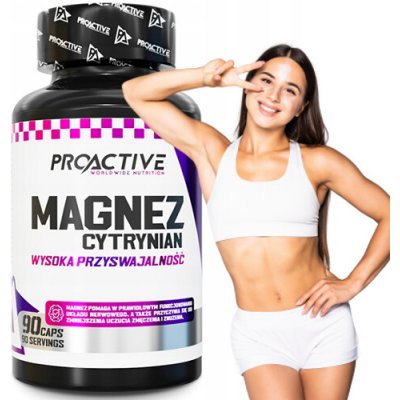 ProActive Magnesium Citrate 90 kapslí – Hledejceny.cz