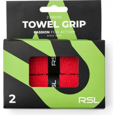 RSL Towel Grip 2 ks Red – Hledejceny.cz