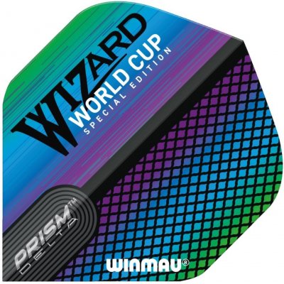 Winmau Prism Delta - Simon Whitlock - Wizard - Rainbow – Zboží Dáma