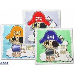 Etex Dětské kapesníky látkové Pirát 6ks – Zboží Dáma