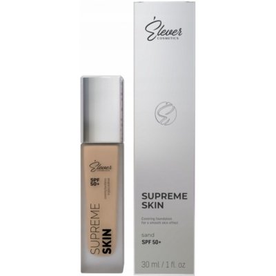 Elever Cosmetics Supreme Skin SPF50+ Sand Lehký make-up s SPF 30 ml