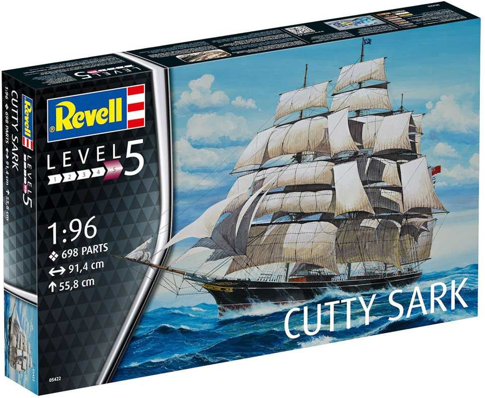 Revell Cutty Sark model lodi 1:96