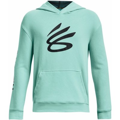 Under Armour Curry Boys Splash Hoodie 1380333-361 modrá – Zboží Mobilmania