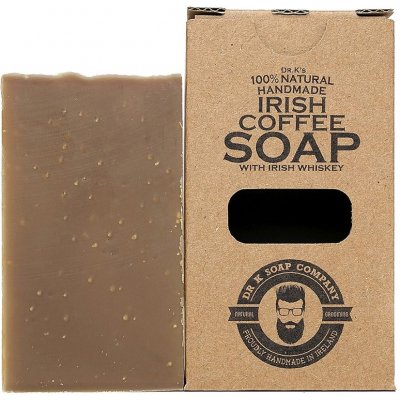Dr K Soap Company tuhé mýdlo s kávou a whisky XL 225 g – Hledejceny.cz
