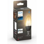 Philips Chytrá žárovka Hue Bluetooth, filament, 4,5W, E14, White – Hledejceny.cz